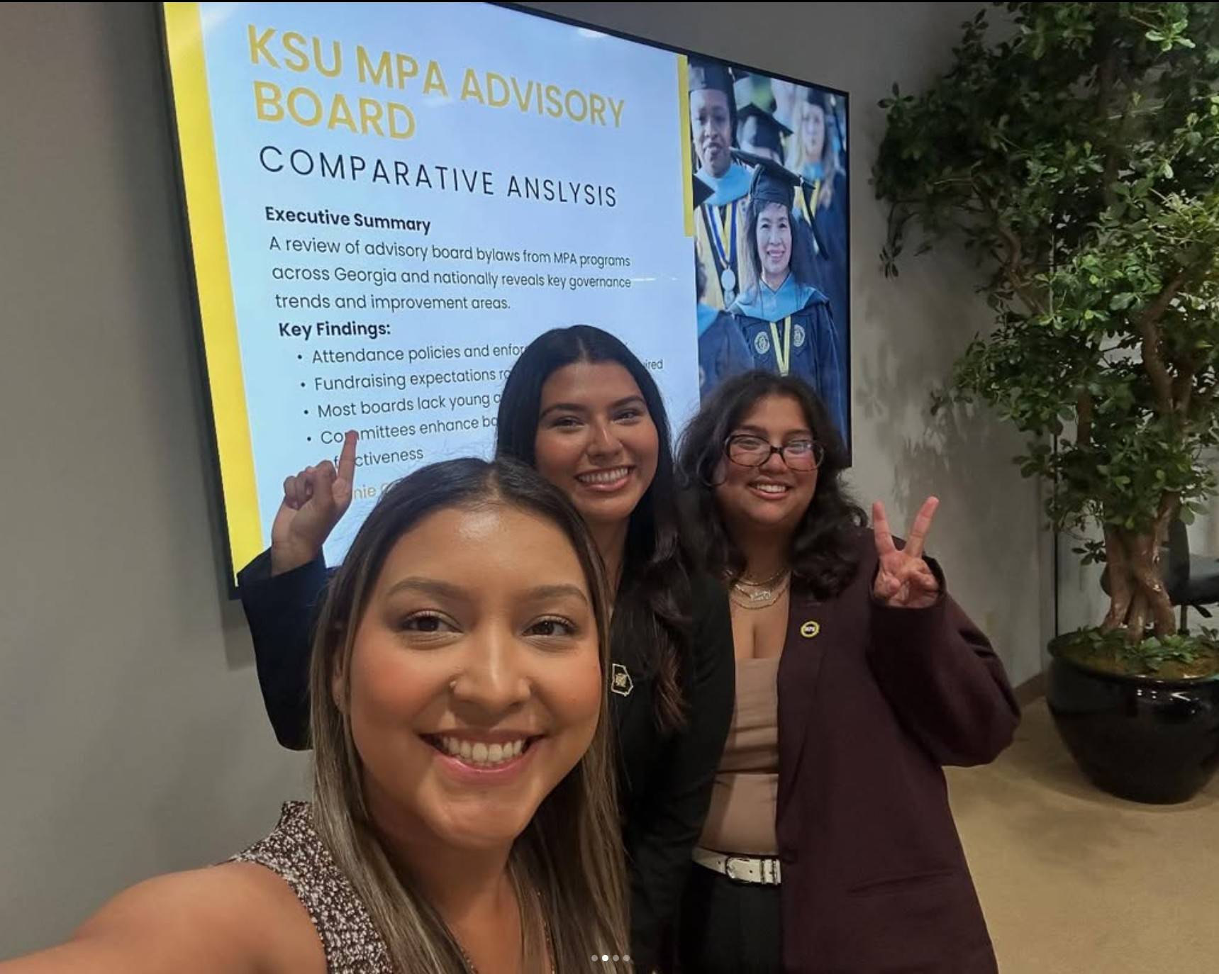 Stephanie Galicia, Natalie Jimenez, and Vanessa Maldonado