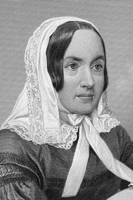 Black and White photo of Fredrika Bremer.