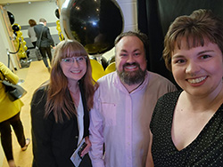 sociology student leaders Hannah Milton (Finalist for Student Affairs Leadership Award for her work in Student Organization of Sociology) and Chasidy Harris (Finalist for Student of the Year Award and President of AKD).