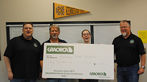 KSU CJ Intern Ms. Kylie Jo Bell Rudy is awarded GROC Scholarship