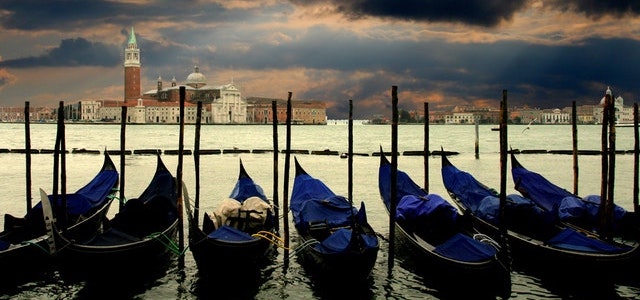 Venetian gondolas