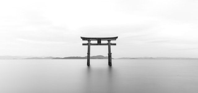 Shinto temple arch