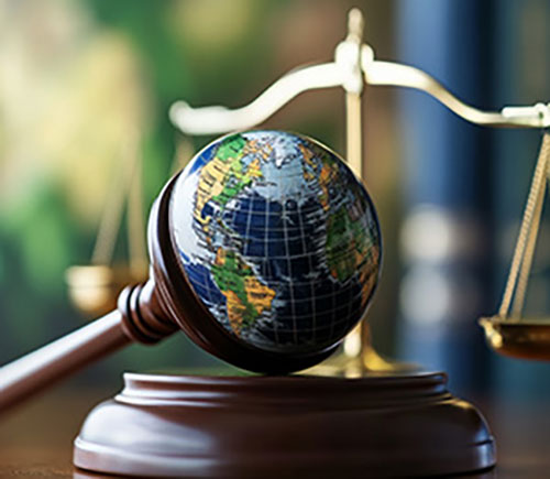 Image of a prominent global law firm in the USA focused on international policy management and cross-border legal expertise.