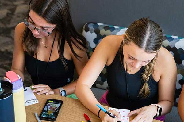 teaching assistants at work