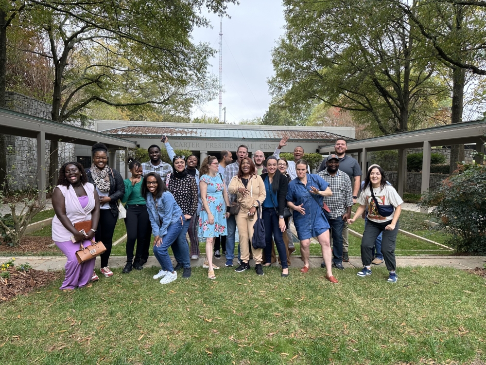 mscm students at the Carter Center