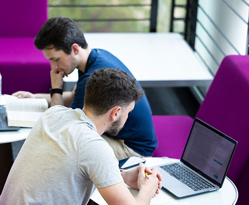 KSU students studying for a certificate online