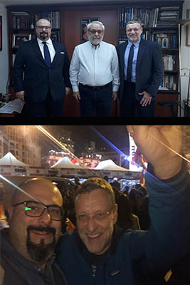 Professor Volker Franke and Isaac Andakian, INCM PhD student, visited Lebanon for a week in November to set up their research project about the future of Lebanon in light of the ongoing revolution.