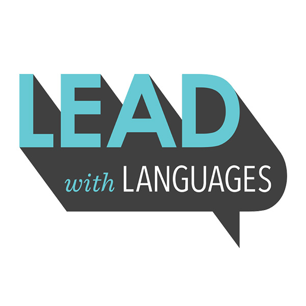 Lead with languages logo