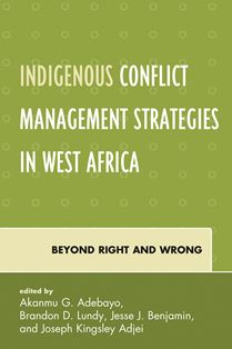 indigenous conflict management strategies in west africa book cover