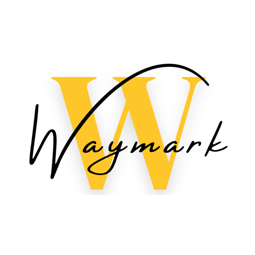 waymark logo w background