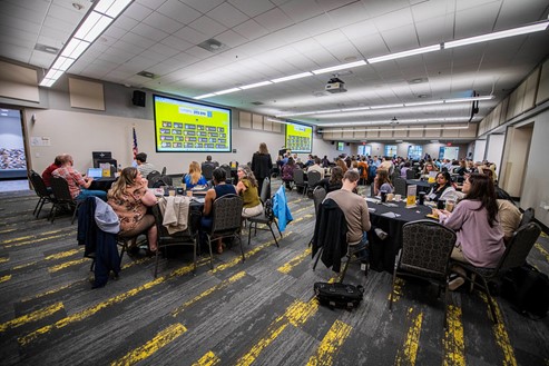 Office of Academic Innovation Caps Academic Year with Highly Successful Student Success Summit photo of class