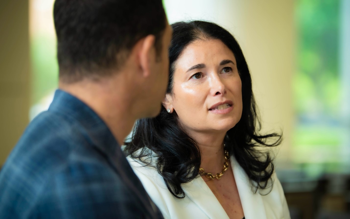 Michael and his wife, Caren Merli