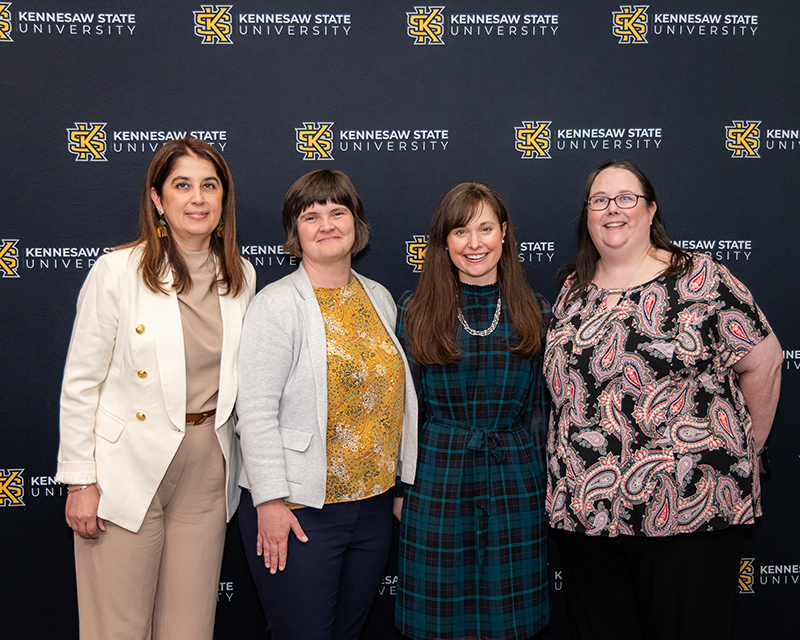 Dr. Darina Lepadatu, Dr. Kristina Hook, and Dr. Heather Pincock. 