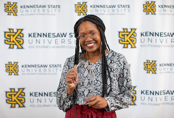  KSU student Danielle Griffin.