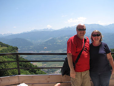 Brian LaRaia and Teresa Raczek