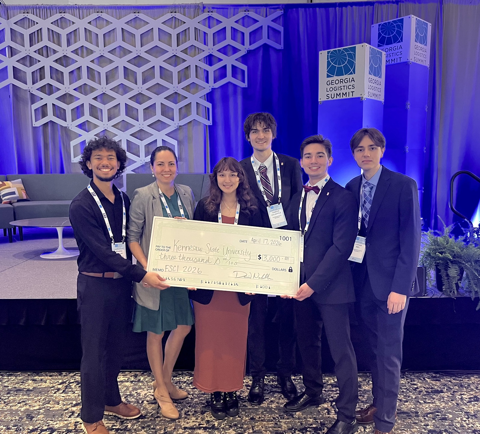 GA logistics 2026 winner
