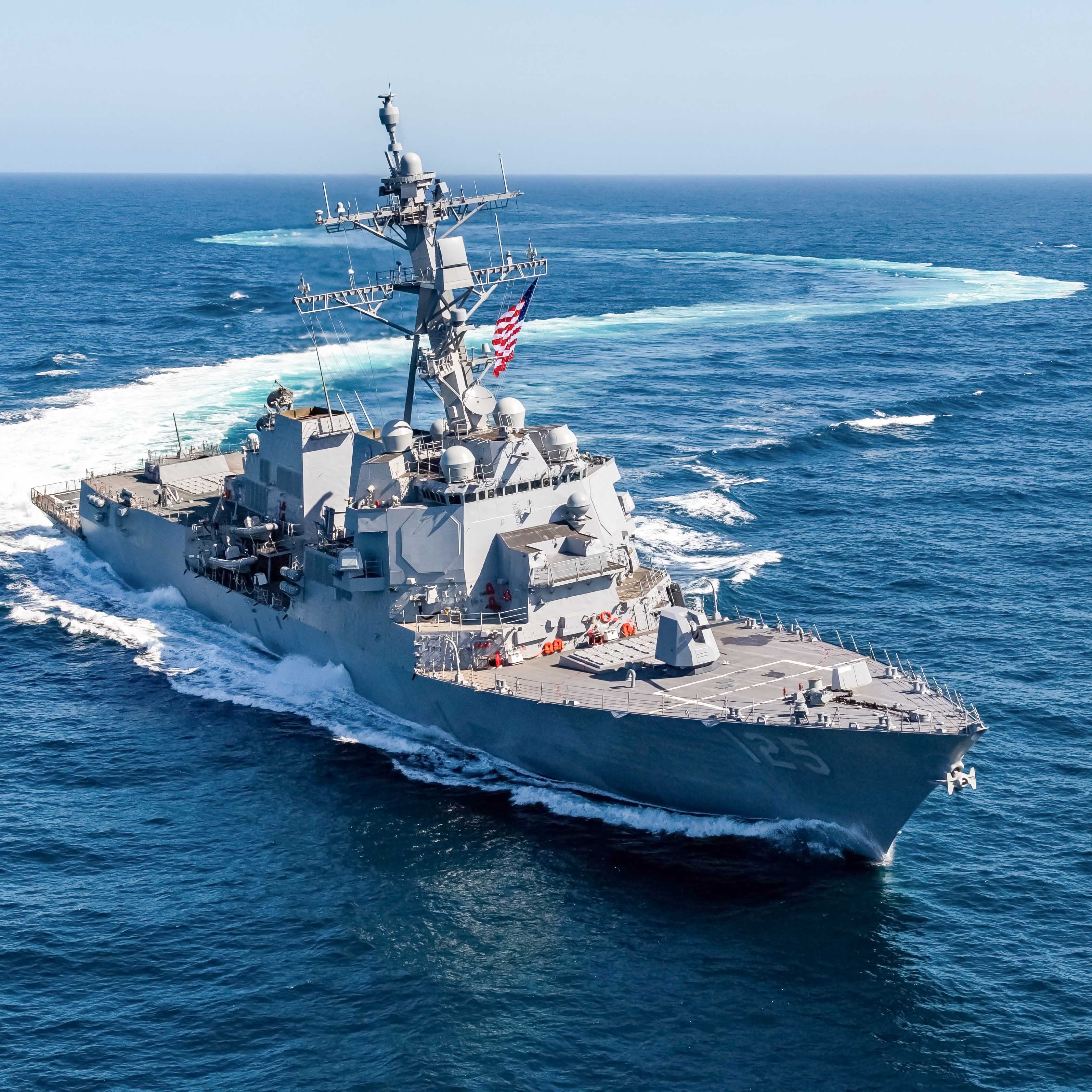 navy ship in blue waters