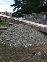 More rubble brought to site (to fill final wall