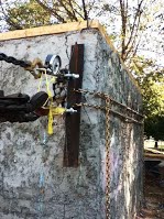 Rubble house demolition