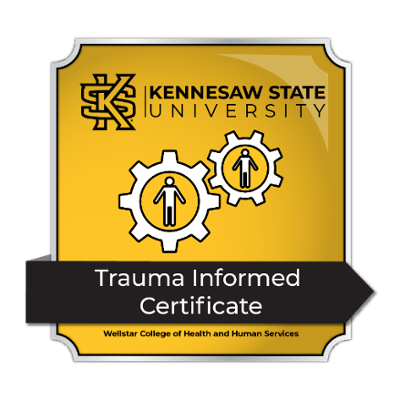 trauma informed certificate badge