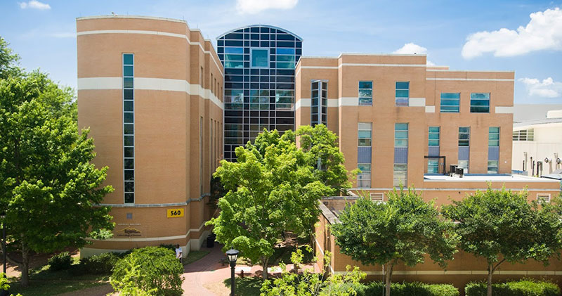 Michael J. Coles College of Business building aerial view at Kennesaw State