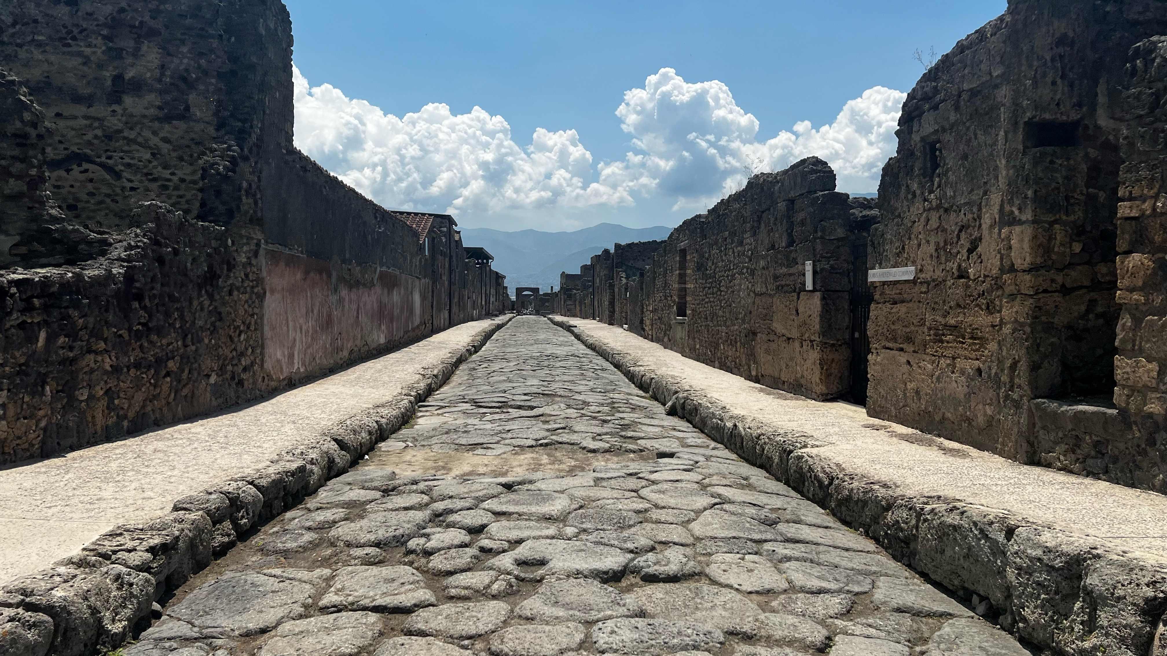 Category: Landscapes & Landmarks - Second Place - Streets of Pompeii by Jayceb Dhonau / Category: Landscapes & Landmarks - Second Place - Streets of Pompeii by Jayceb Dhonau