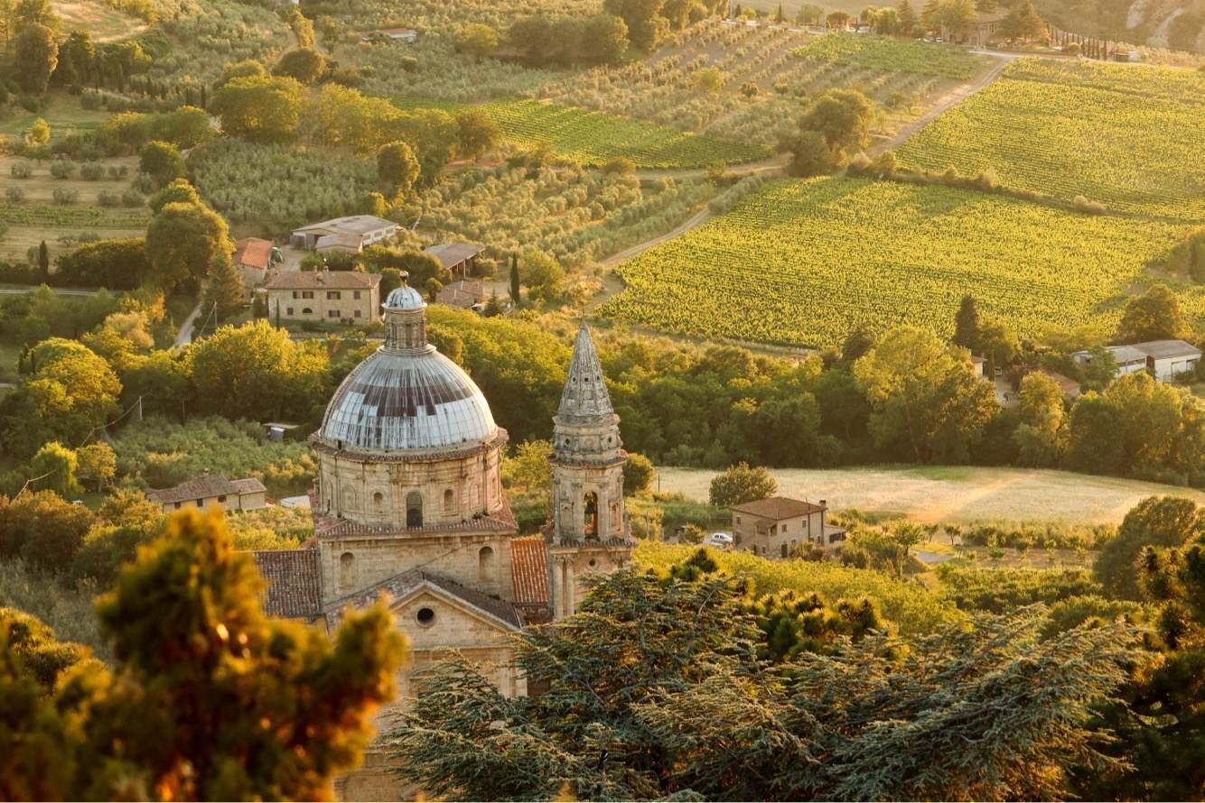 San Biagio with Vineyards / San Biagio with Vineyards