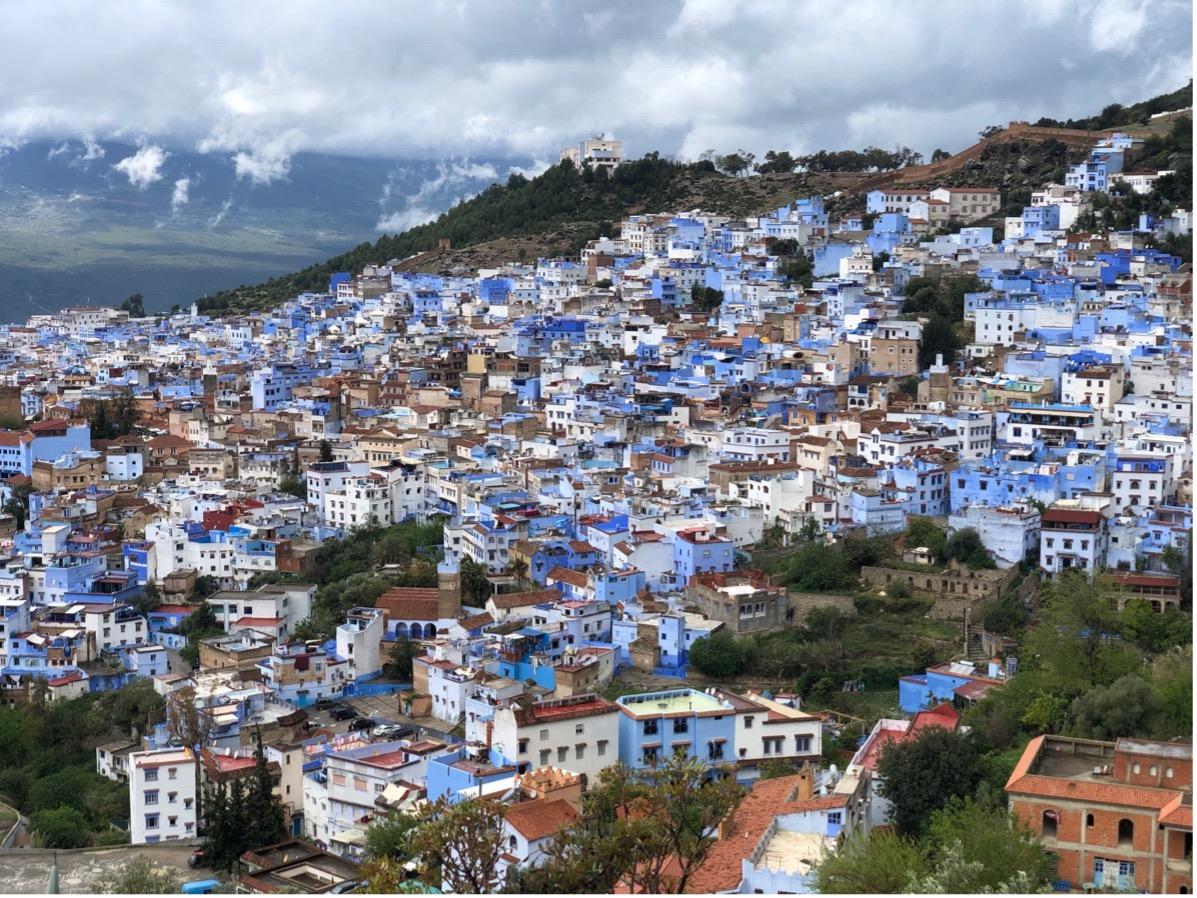 Category: Natural or Manmade Beauty - First Place  / Category: Natural or Manmade Beauty - First Place "Blue City" Kayla Wright Morocco 