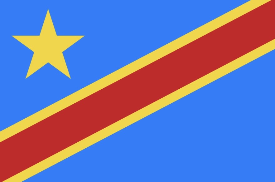democratic republic of congo flag