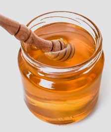 Honey pot with stirrer