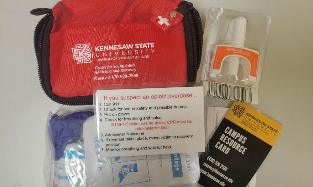 Items in a Naloxone kit