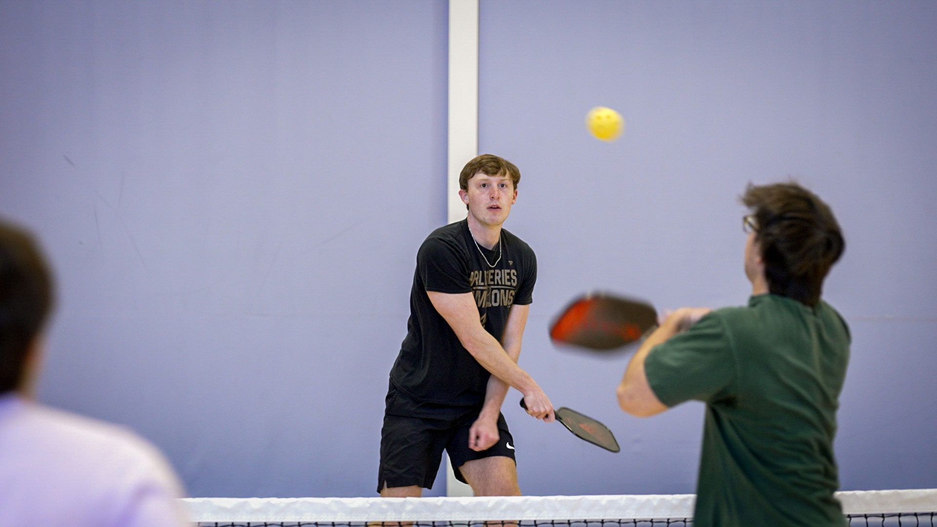 Students playing pickleball
