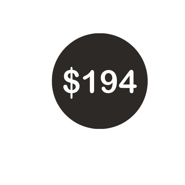 Athletic fee is $194