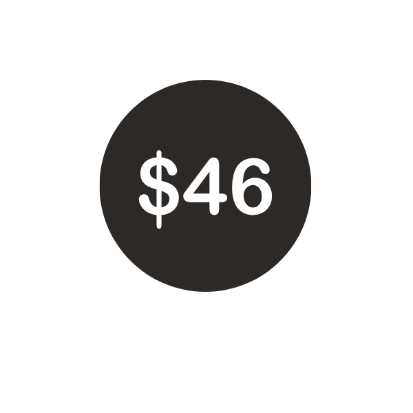 the health fee is $46