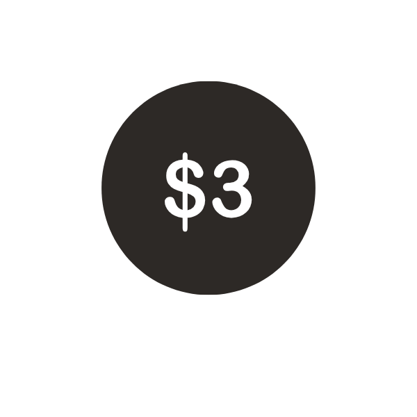 the wellness fee is $3