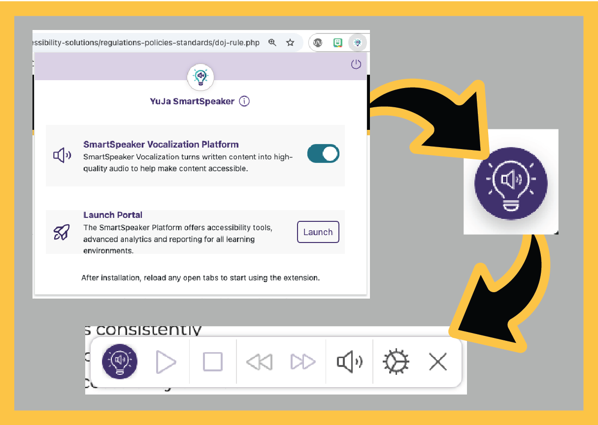 Browser plugin, browser interface