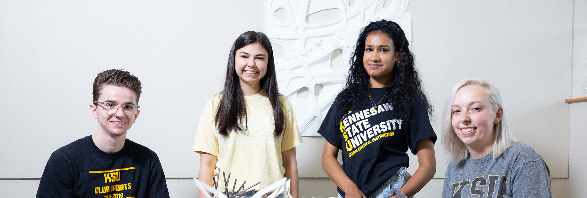 four coca cola scholars at ksu