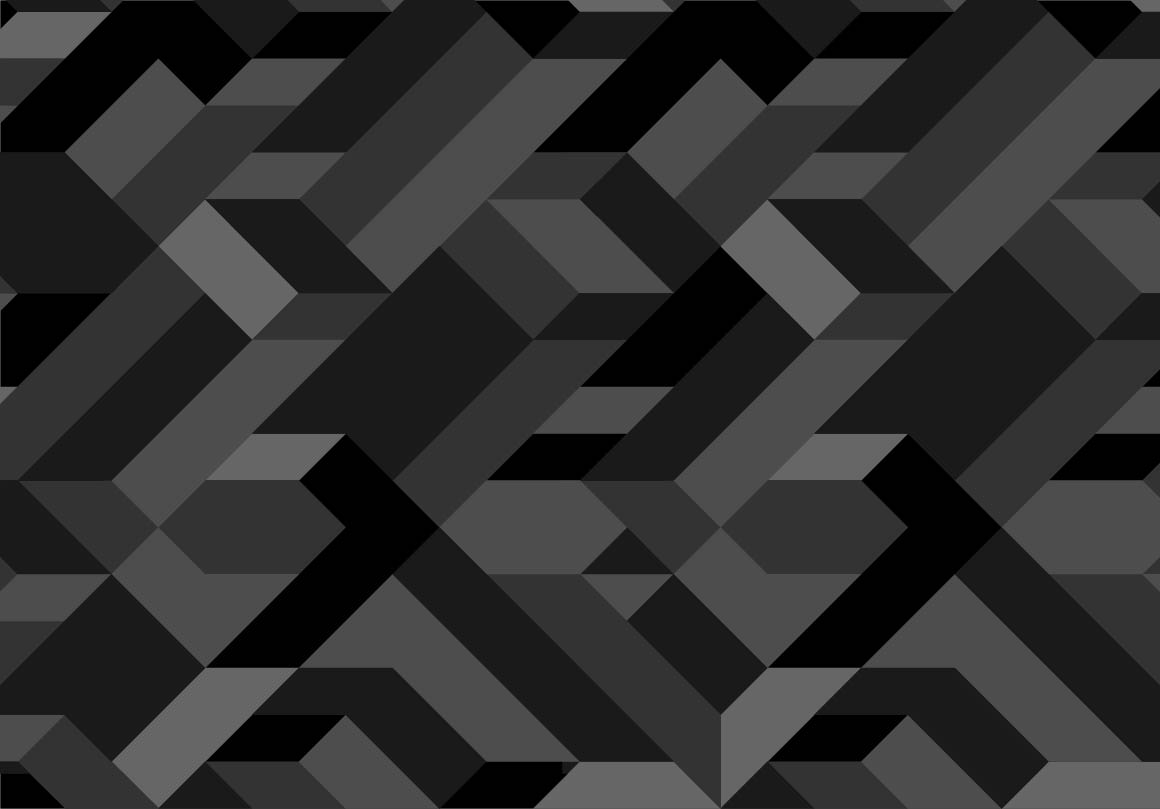 geometric black pattern