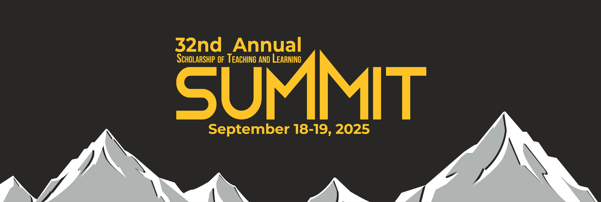 A logo for the "Scholarship of Teaching and Learning SUMMIT