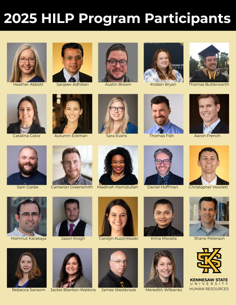 2025 HILP Program participants