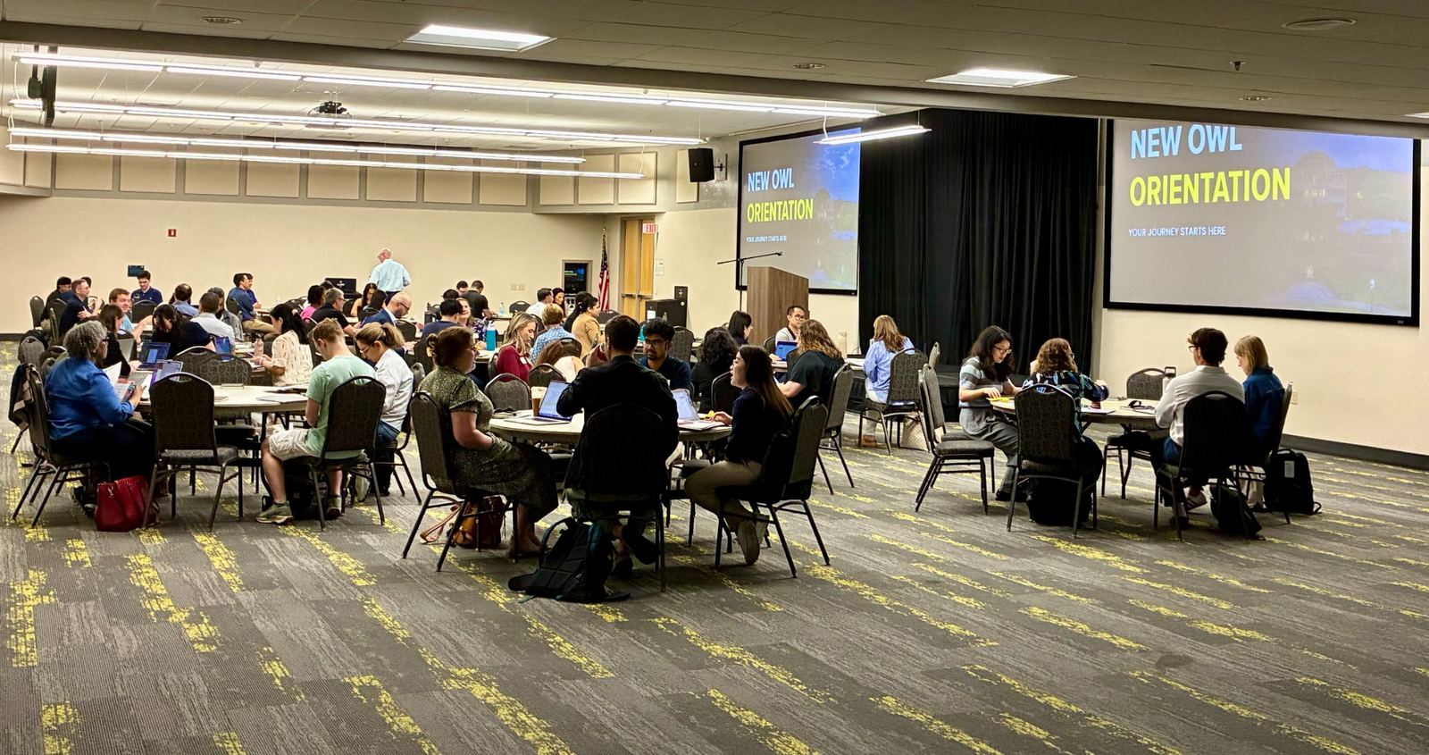 new KSU faculty at the fall 2026 New Faculty Orientation