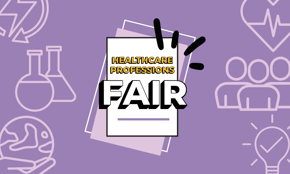 Healthcare Professions Fair Banner
