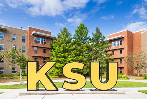 KSU sign on the Marietta campus