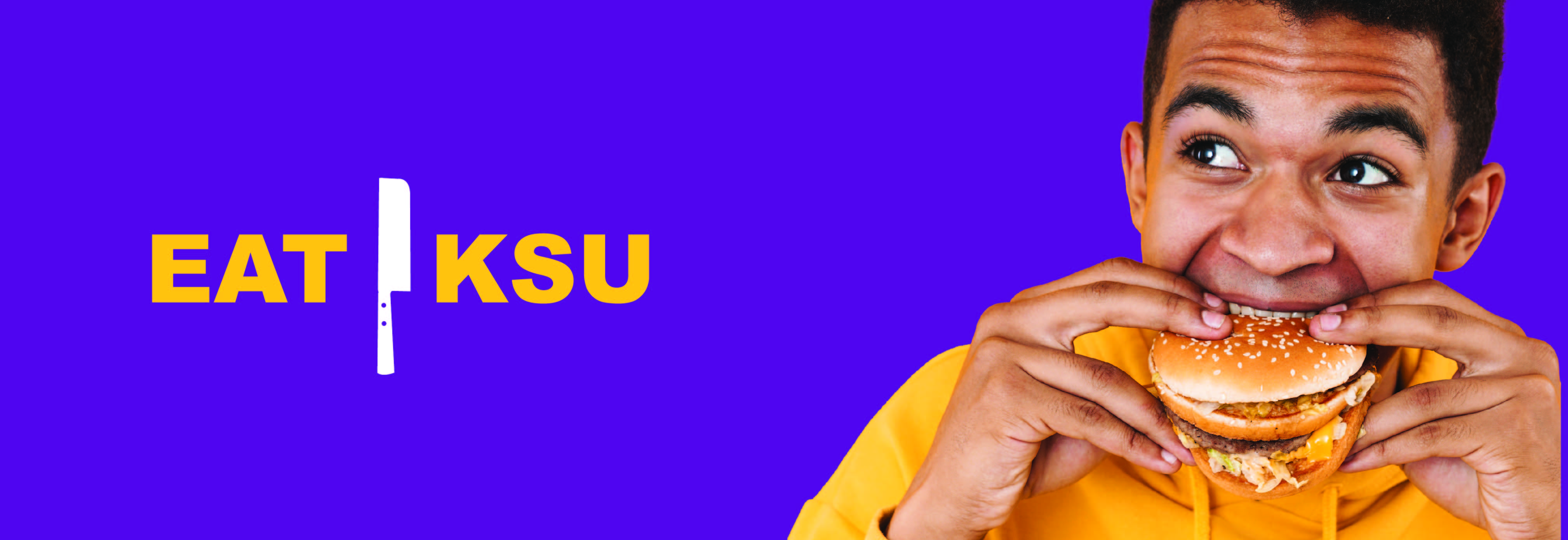 Commuter students eating a meal at The Commons