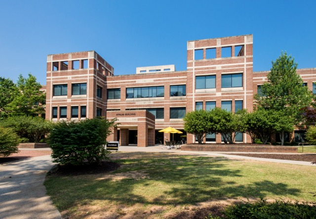 outside view of the J Building 