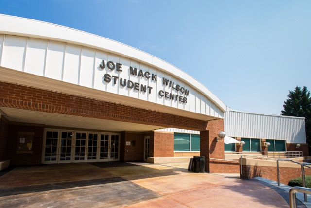 outside view of wilson student center