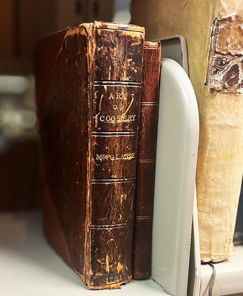 The Art of Cookery, a rare book in the Williams Rare Book Musuem