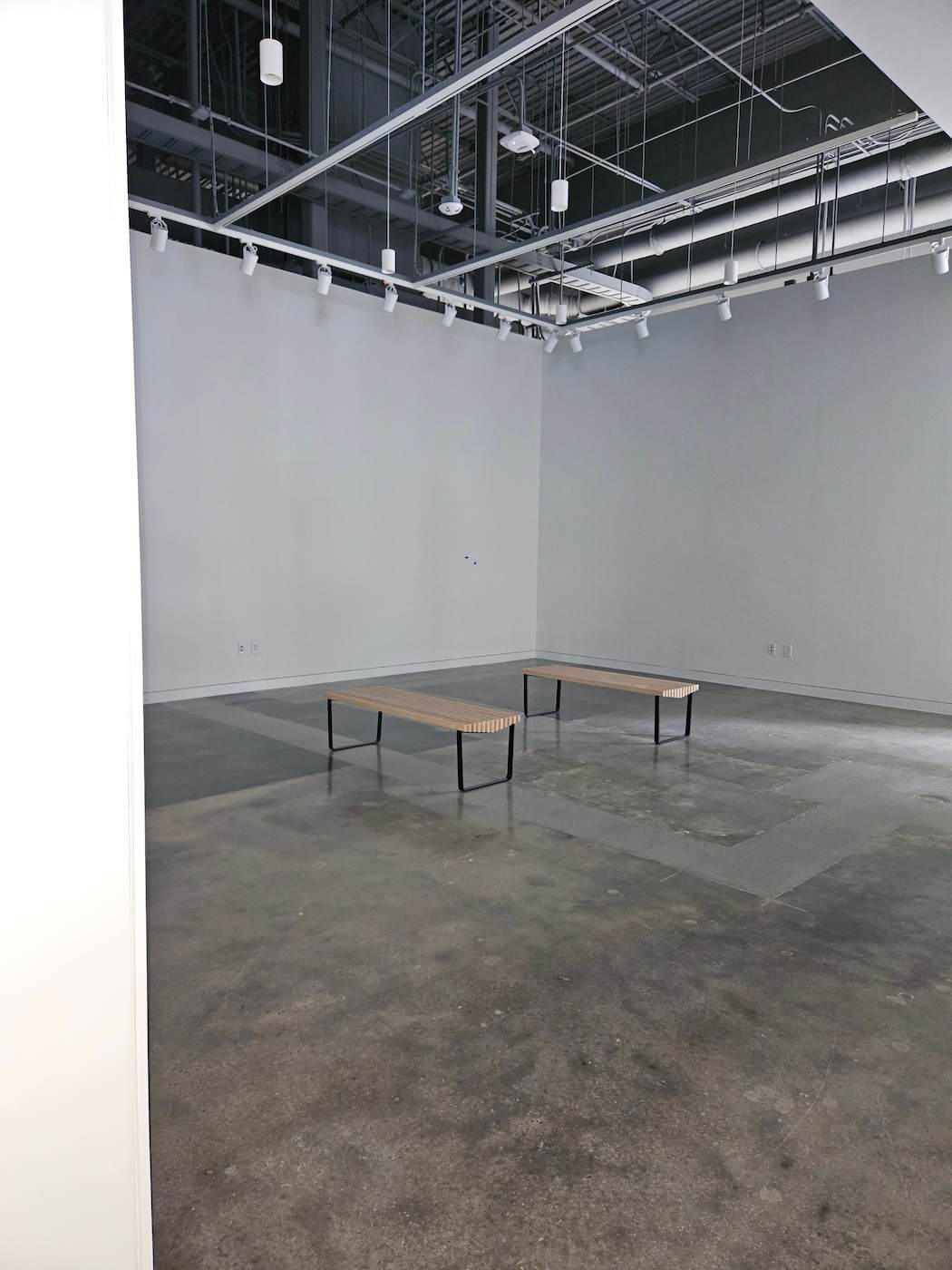 arts district gallery viewing area