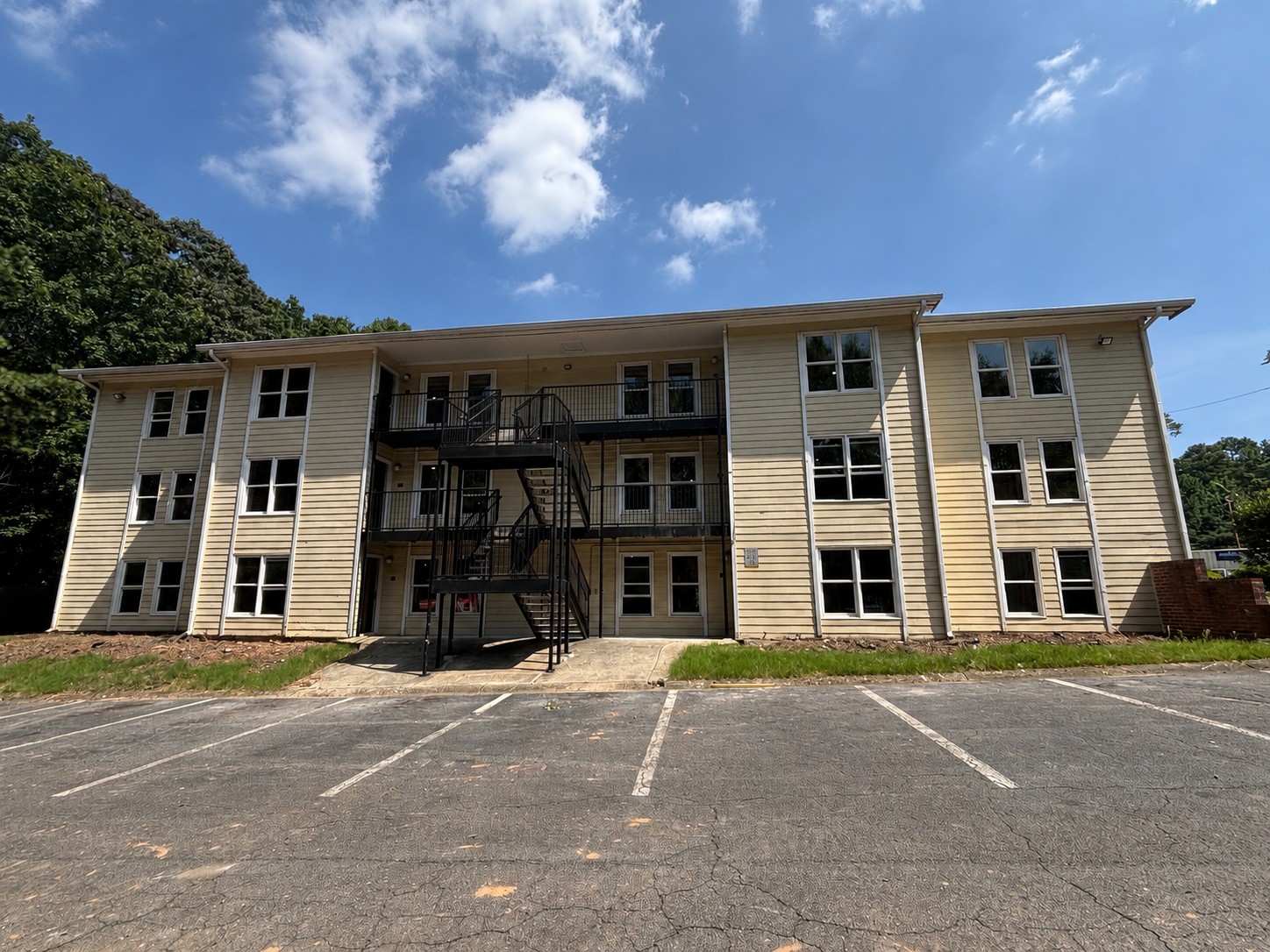before state of the ksu place 1 and 2 building exterior