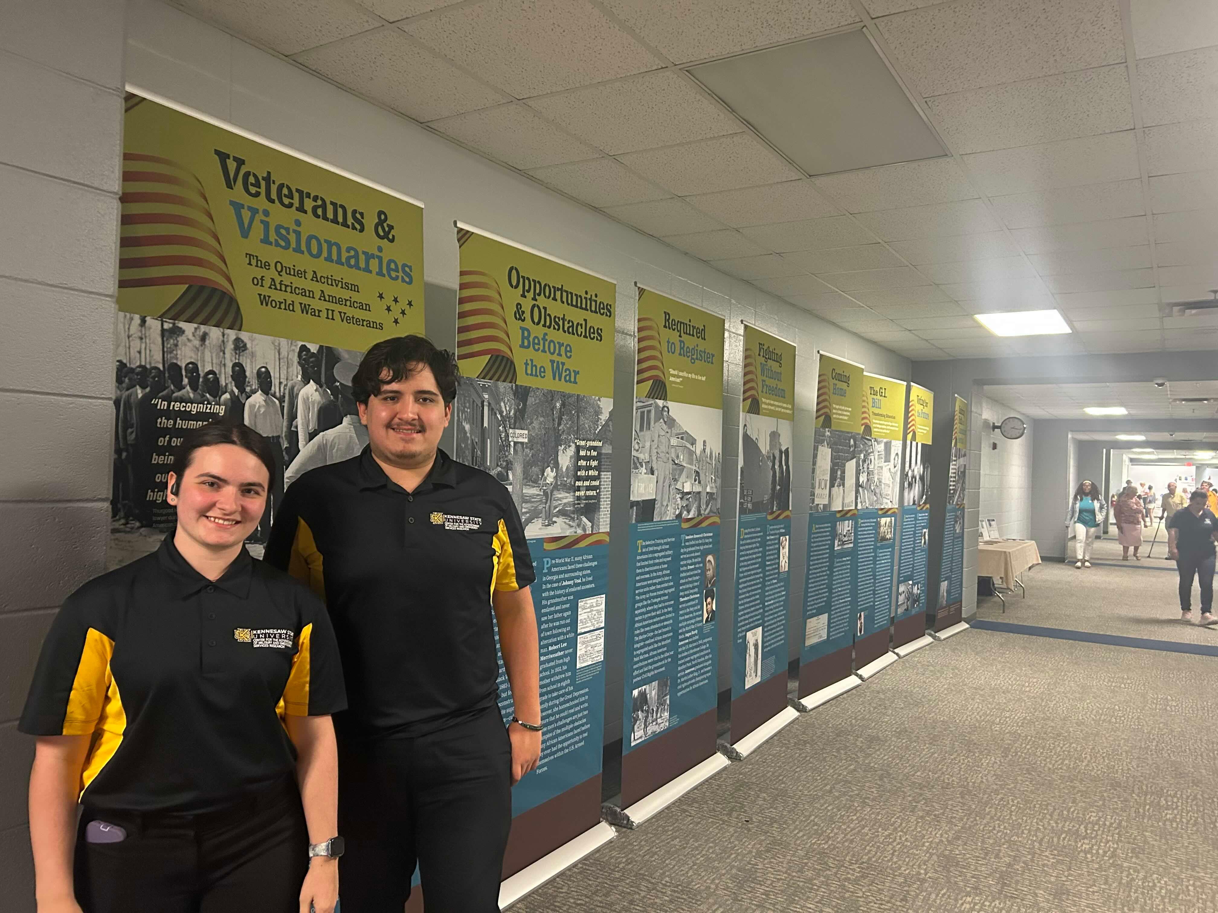 Veterans & Visionaries – We Care Vet Fair / The Veterans & Visionaries exhibit visits the We Care Vet Fair in Rome, GA